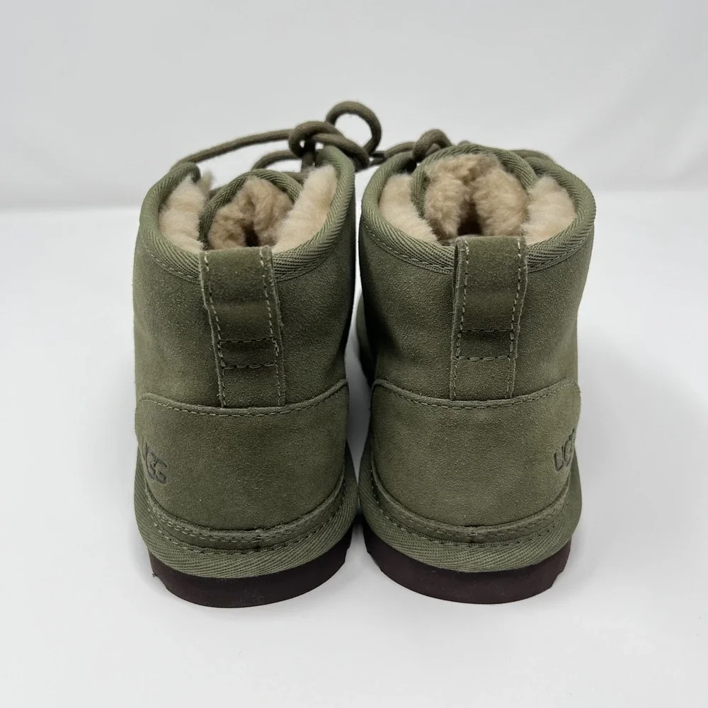 UGG Neumel Olive Green Suede Lace Up Chukka Boots 3236 Men's‎ 6